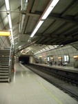 Bilbao, a metro station