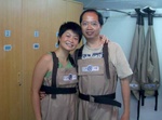 All set to meet the dolphins